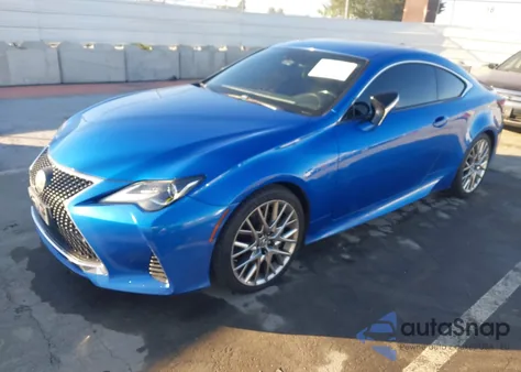 2019 Lexus Rc 300 z USA, uszkodzony, nr VIN JTHHA5BCXK5010267